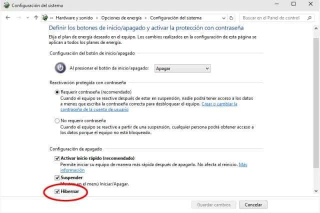 Hibernacion-Windows10