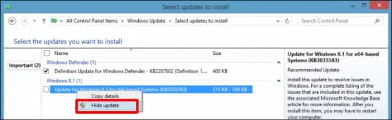 windows-10-ocultar-actualizacion