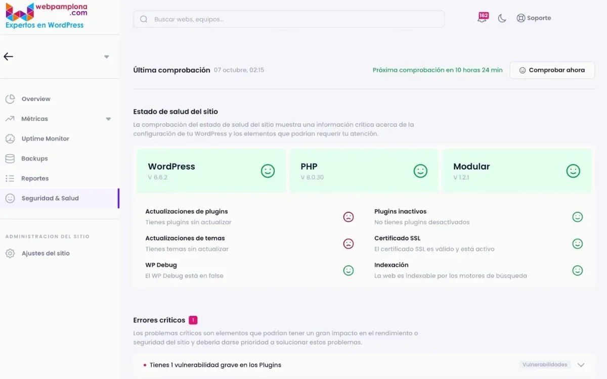 Actualizaciones pendientes y seguras de tu web para evitar ataques de hackers