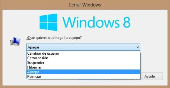 Como apagar windows8 Como apagar windows8